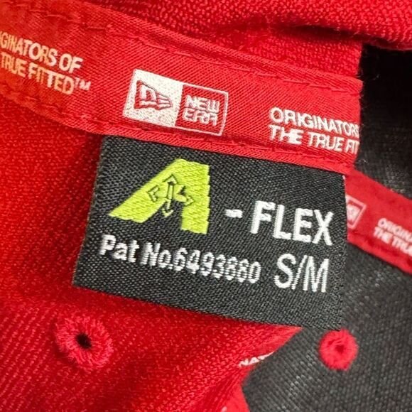 Washington Nationals Hat New era Cap Wool Blend Stretch Flex Sz Small/ Medium - Picture 7 of 11